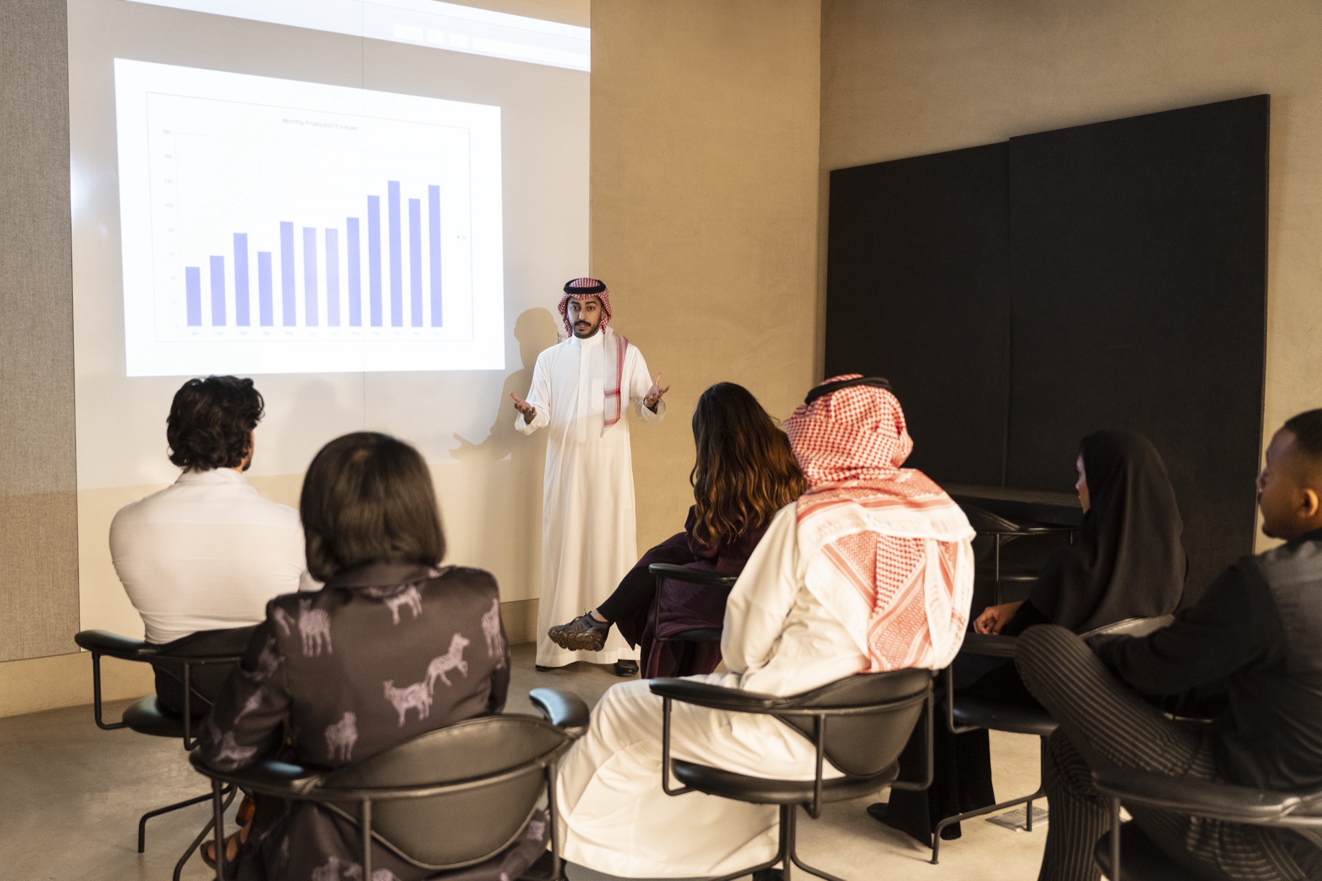 Saudi leaders driving an organisational transformation programme